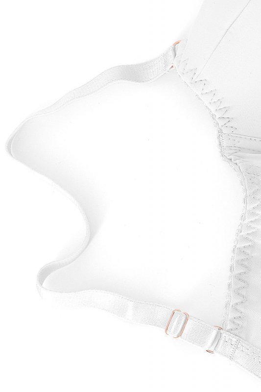 Ava 1263 Painel bílá Podprsenka vyztužená plus size