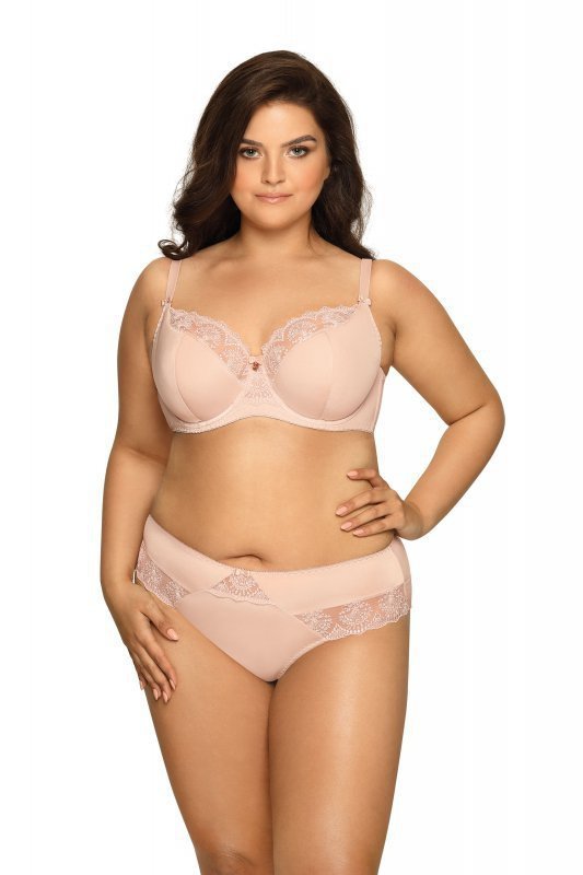 Ava 1921 Freesia béžová Podprsenka polovyztužená plus size