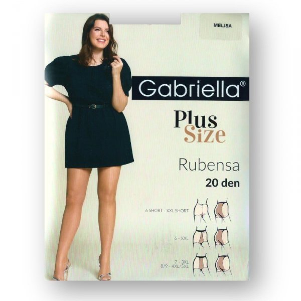 Gabriella 161 Rubensa plus 8/9 Punčochové kalhoty