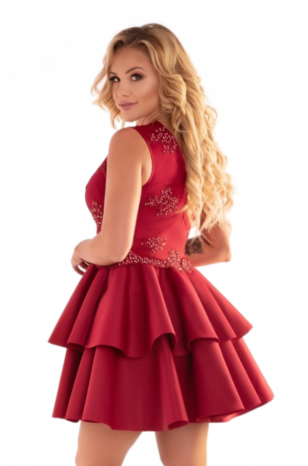 Merribel Karieela Wine Red Šaty