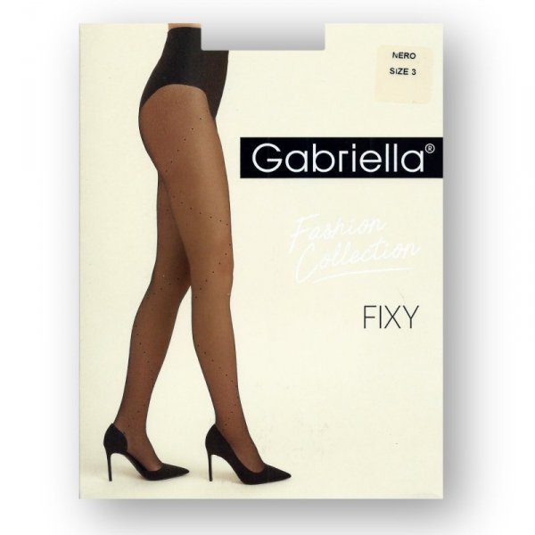 Gabriella Fixy 493 nero Punčochové kalhoty