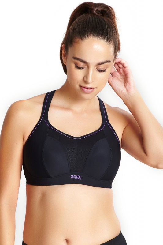 Panache 7341 černá Sportovní podprsenka