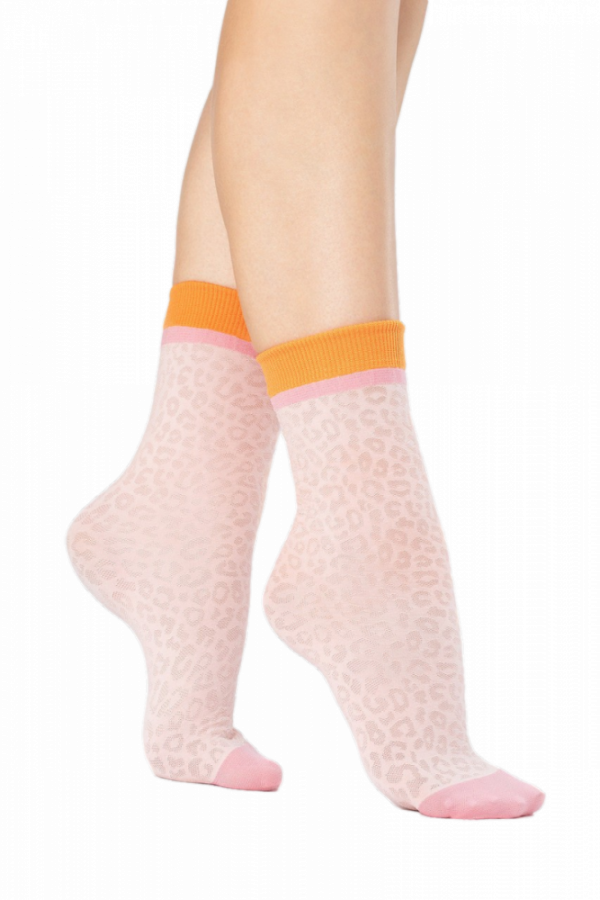 Fiore Purr 30 Den Rose Baletto-Orange Dámské ponožky