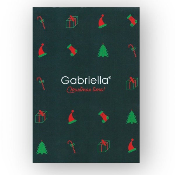Gabriella Christmas 515 černé plus Punčochové kalhoty