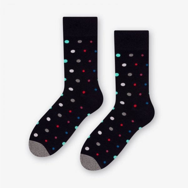 More Mix Dots 139-051 tmavě modré Pánské ponožky