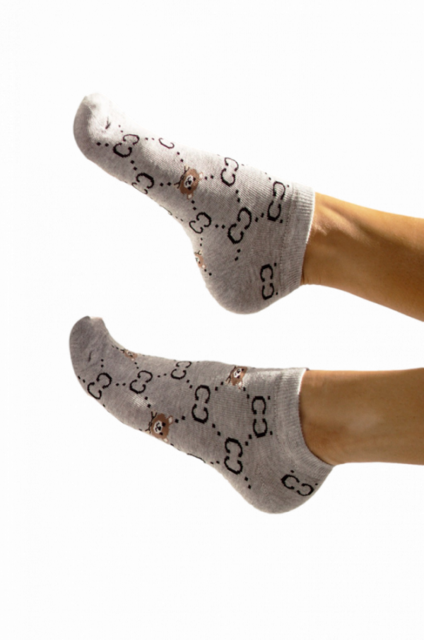 Milena 1146 CC Miśki Dámské kotníkové ponožky