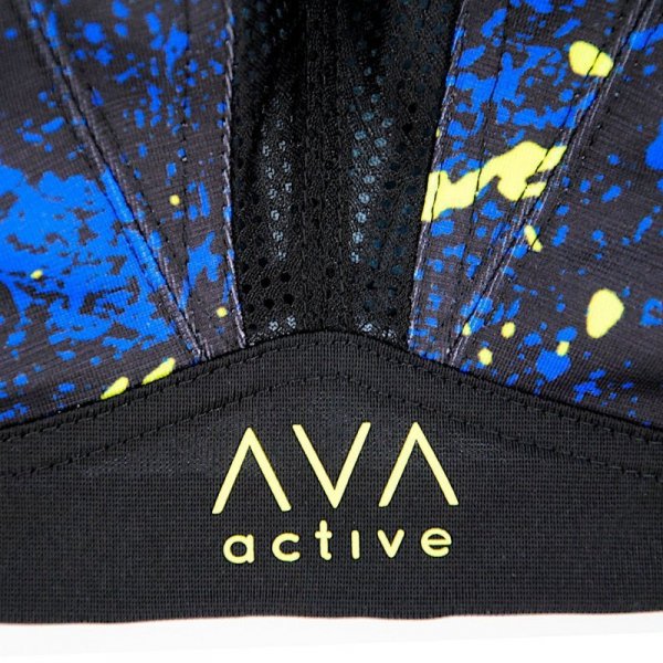 Ava Naomi blue plus Sportovní podprsenka