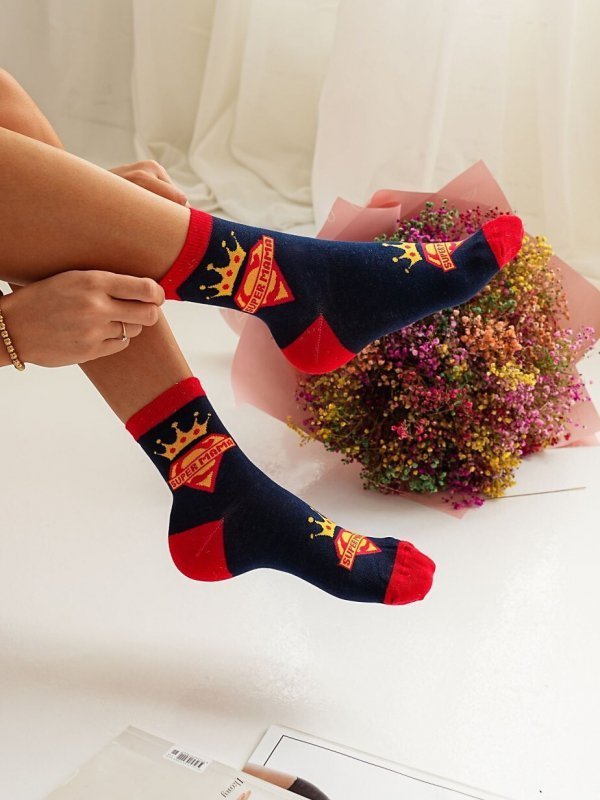 Milena 0200 Super Mama Dámské ponožky