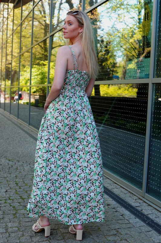 Merribel Flolala Green Šaty