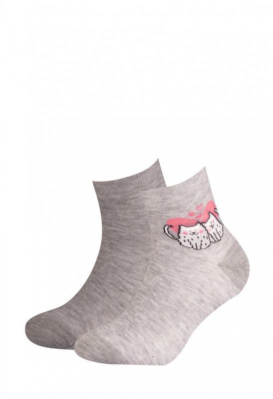 Gatta Cottoline vzorované 224.59N 21-26 Dívčí ponožky