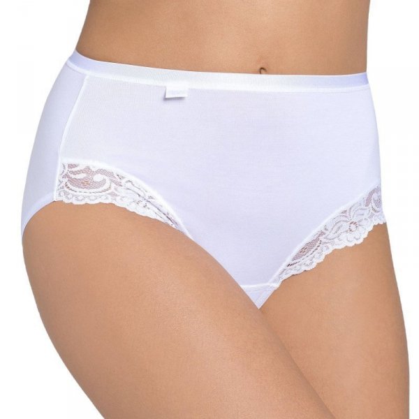 Sloggi Romance Maxi bílé Kalhotky