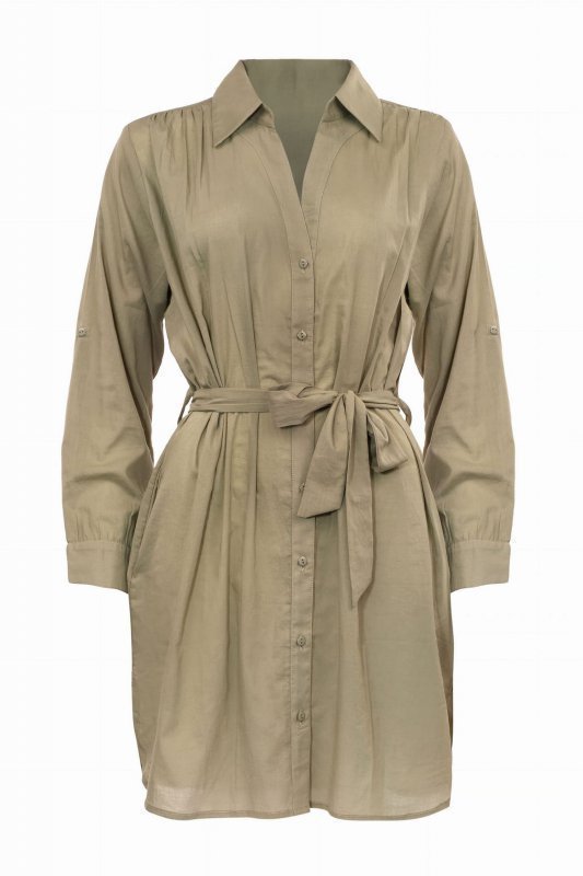 Feba F 223/857/24 khaki Plážové šaty