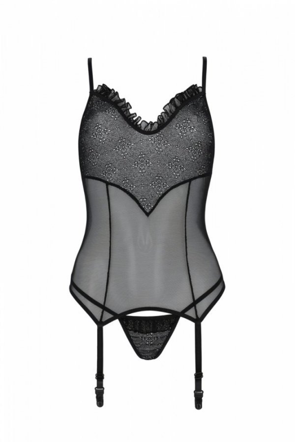 ODREVIA CORSET Czarny gorset