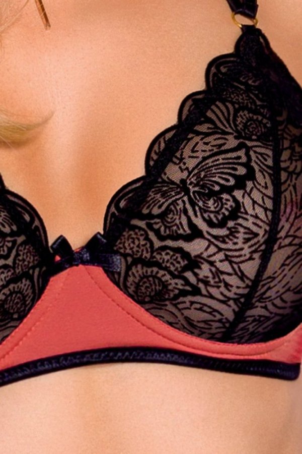 MAGNOLIA SET Czerwony zestaw dwuczęściowy