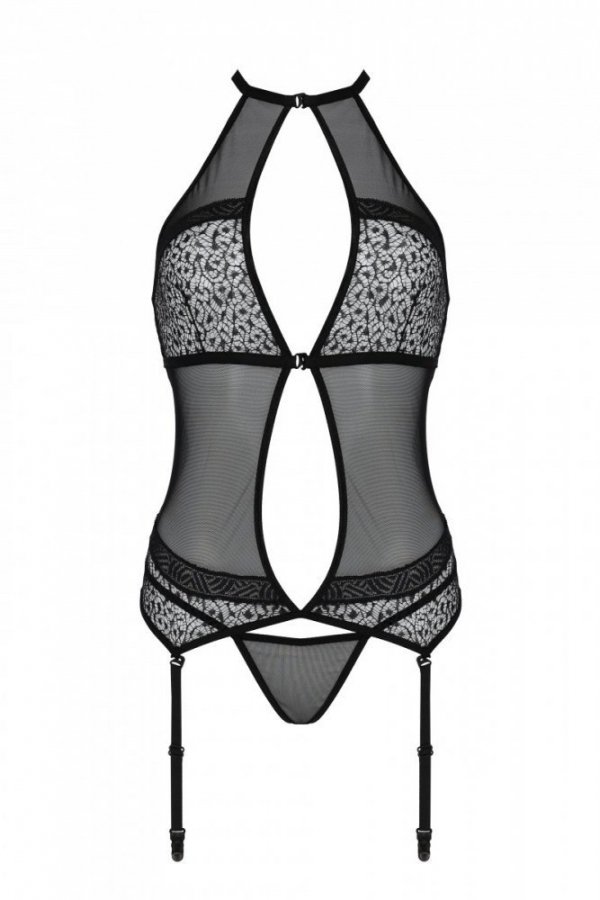 SATARA CORSET Czarny gorset