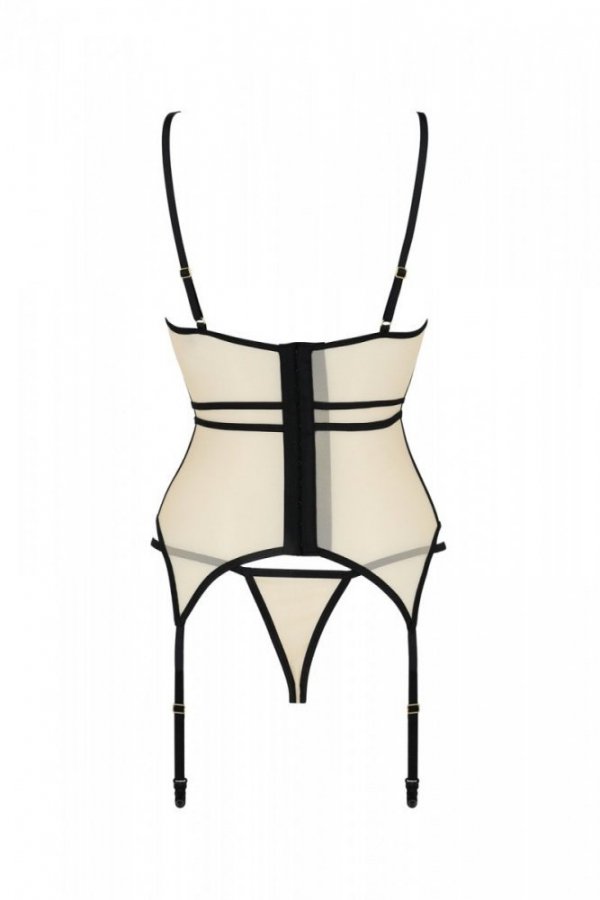 SERARA CORSET Beżowy gorset