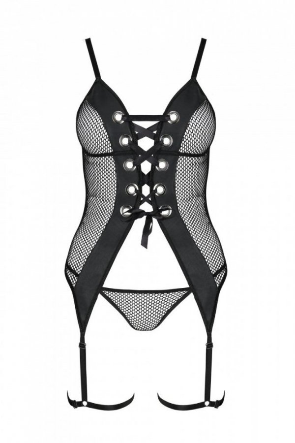 BETH CORSET Czarny gorset