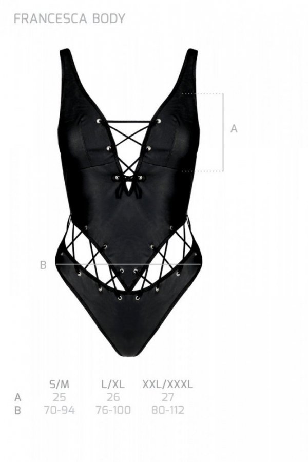 FRANCESCA BODY Czarne