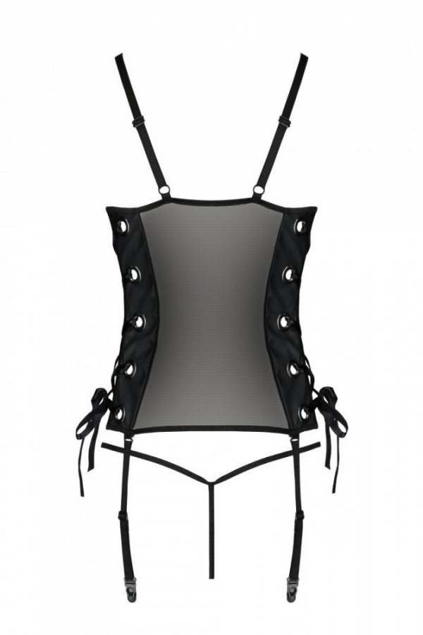 MALWIA CORSET Czarny gorset