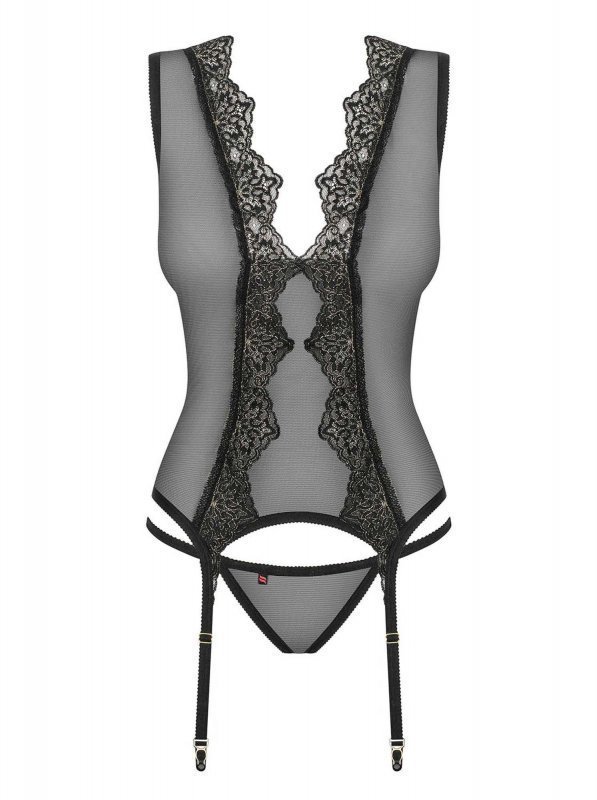 Bielizna-Meshlove gorset i stringi  L/XL