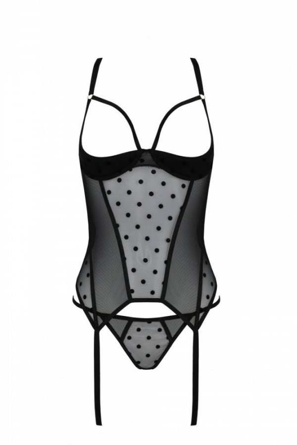 MARINA CORSET Czarny gorset
