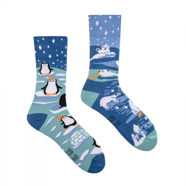 Spox Sox Penguins and Polar Bears Ponožky