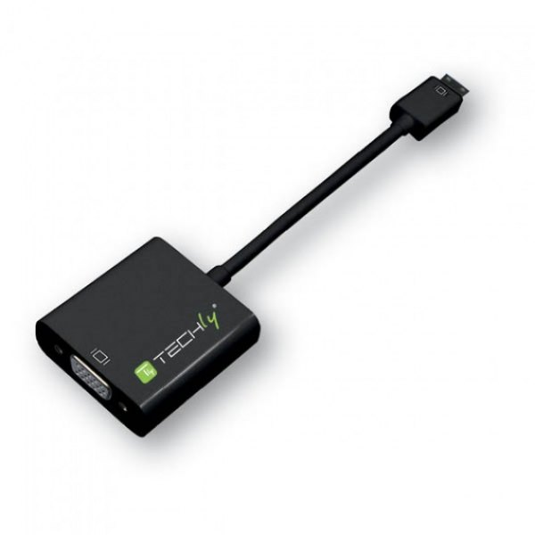 Konwerter TECHLY 302921 Mini HDMI - VGA