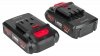 Wkrętarka AKUMULATOROWA Wiertarka LCD 2x Aku 20V Red Technic RTWA0033