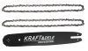 Prowadnica 14/35cm + 2 łańcuchy KD10150