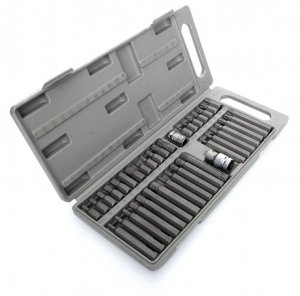 Komplet Bitów specjalnych KD10219 HEX, TORX, SPLINE 40cz.