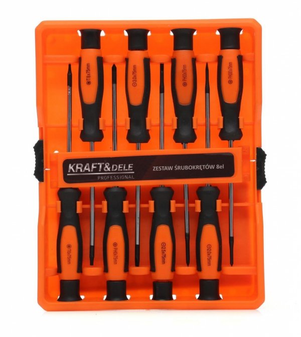 Zestaw śrubokrętów 8el. KD10908