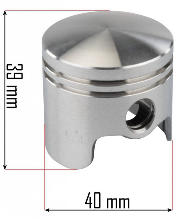 Zestaw cylinder + tłok do kosy spalinowej PM-KS-600T-CT