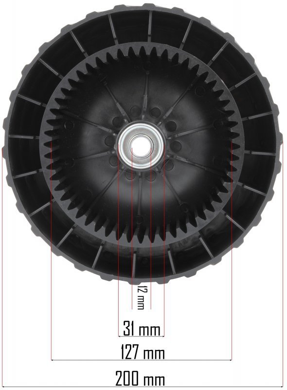 Tylne koło do kosiarki PM-KSS-5S-KTN