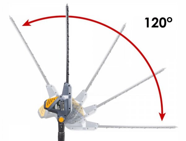 Elektryczne nożyce do żywopłotu na wysięgniku PM-NEW-900S-T 45CM 900W