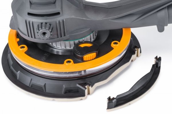 Szlifierka do gipsu PM-DG-1400L-PRO 1400W + LED + WOREK