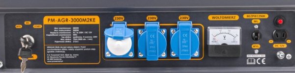 AGREGAT PRĄDOTWÓRCZY 3000W PM-AGR-3000M2KE