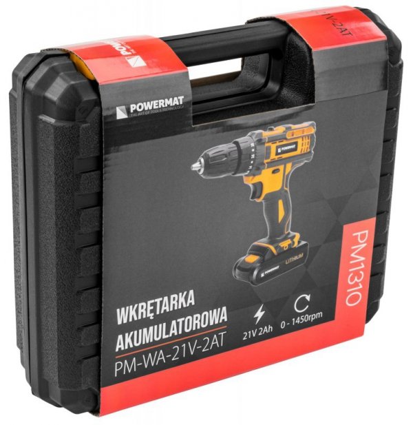 Wkrętarka akumulatorowa PM-WA-21V-2AT