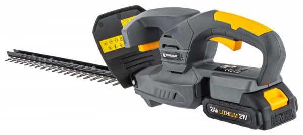 NOŻYCE AKUMULATOROWE DO ŻYWOPŁOTU KRZEWÓW GAŁĘZI 450MM 21V 2AH DUŻA MOC