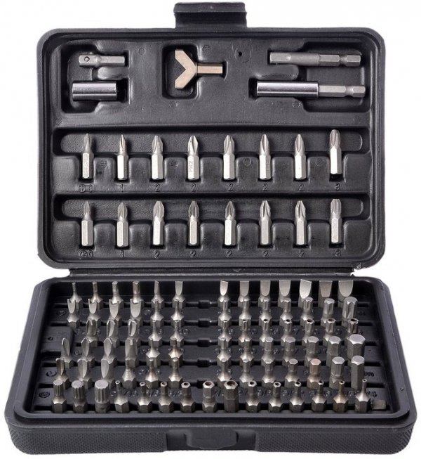Zestaw bitów - końcówek torx KD10264 100 elem.