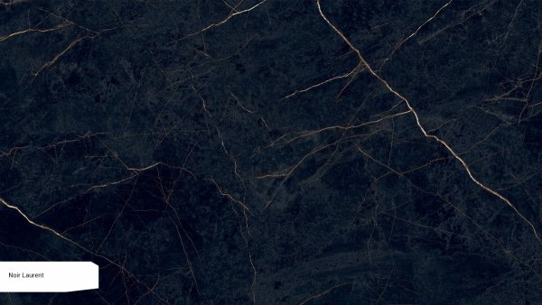 Spiek kwarcowy Noir Laurent o grubości 6 mm, wykończenie naturale