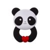 Gryzak silikonowy panda