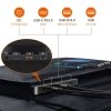 Ładowarka solarna słoneczna składana 120W DC 3 xUSB czarna