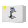 Podstawka stojak metalowy do smartfona Desktop Biaxial Foldable do 13 szary