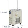 Cyrkulator chłodzący do laboratorium przemysłu kompresor 640 W 20 l/min