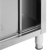 Stół blat roboczy centralny z szafką przelotową STAL 180 x 70 cm