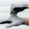 Rękawiczki rowerowe oddychające pełne rozmiar XL - szare