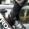 Rękawiczki rowerowe pełne wodoodporne rozmiar S/M - czarne