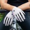 Rękawiczki kolarskie rowerowe MTB rozmiar XL - biało-czarne