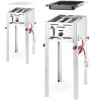 Grill gazowy z patelnią Grill Master Mini 340x540x(H)840 mm 5.8kW- Hendi 154700
