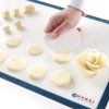 Skrobka cukiernicza do ciasta PÓŁOKRĄGŁA 104x74mm - ZESTAW 6szt.  - HENDI 554142